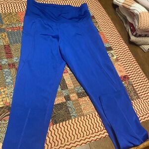Royal blue leggings